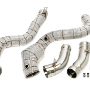 TA Technix Downpipe mit Hitzeschild und Katalysator passend für Mercedes Benz GLC-Klasse C63 AMG X253
