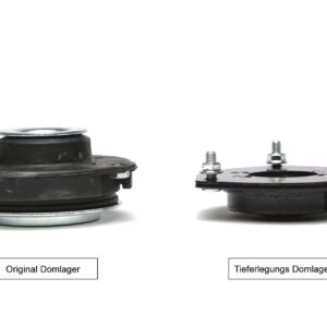 TA Technix Tieferlegungs - Domlager Set / Vorderachse-10mm / Airride / Luftfahrwerk +Gewindefahrwerk / passend für Audi / Seat/ Skoda / VW Golf V+VI Plattform