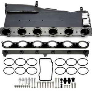 TA Technix Aluminium Ansaugbrücken Set schwarz passend für BMW 1er Serie