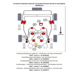 Toledo II (1M)/ Skoda Octavia (1U)/ VW Bora