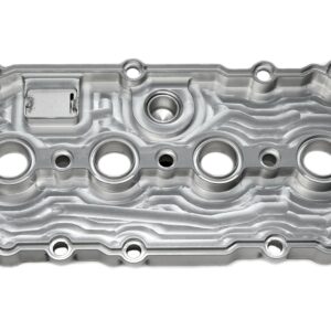 Alternative view of TA Technix Alu gefräster Ventildeckel in silber passend für Audi / Seat / Skoda / VW der MQB-Plattform (EA113)