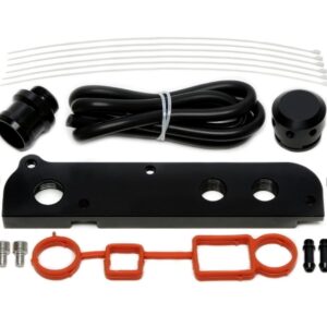 TA Technix PCV Fix Kurbelgehäuse Entlüftung Kit mit Gewinde Adapter NPT auf Dash passend für Audi/VW 2.0T MQB (EA113)