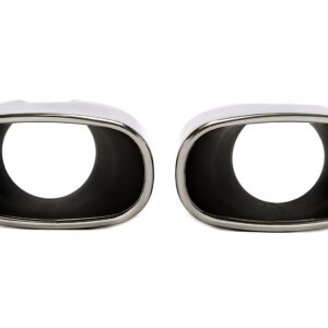 Alternative view of TA Technix Endrohrblende zum anschweissen in chrom/glänzend passend für BMW X5er Serie (E70)