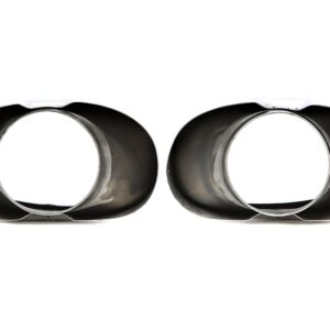TA Technix Endrohrblende zum anschweissen in chrom/glänzend passend für BMW X5er Serie (E70) – Bild 3