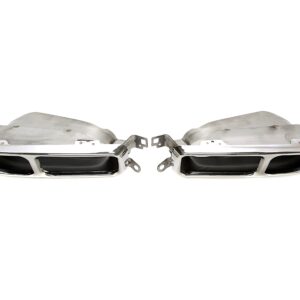 TA Technix Endrohrblende zum anschrauben in chrom/glänzend passend für BMW 7er Serie mit M Paket (G11)