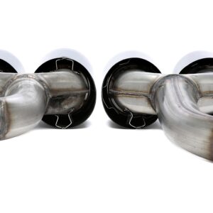 TA Technix Endrohrblende zum anschrauben "double design lang" in chrom/glänzend passend für BMW X3er Serie (G01) – Bild 3