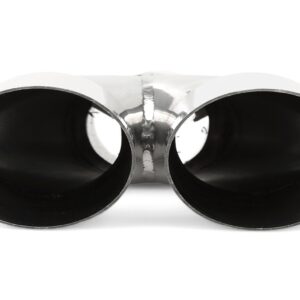 Alternative view of TA Technix universelles duplex Edelstahl Endrohr zum anschweissen in chrom/glänzend