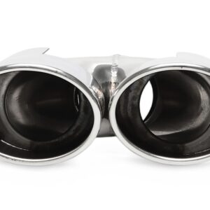 Alternative view of TA Technix universelles duplex Edelstahl Endrohr Rechts zum anschweissen in chrom/glänzend