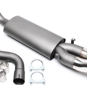 TA Technix Sportendschalldämpfer 2x76mm DTM passend für Audi 80+90
