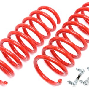 TA Technix Federn Vorderachse 25-30mm+Koppelstangen Hinterachse (Airmatic) passend für BMW 5er Touring Typ G31