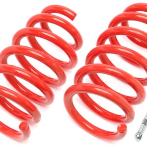 TA Technix Federn Vorderachse 40mm +Koppelstangen Hinterachse (Airmatic) passend für BMW X5/X6 M 4.4l Typ F85/F86