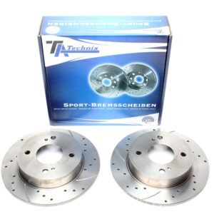 TA Technix Sport Bremsscheiben Satz Vorderachse passend für Nissan Primera Traveller