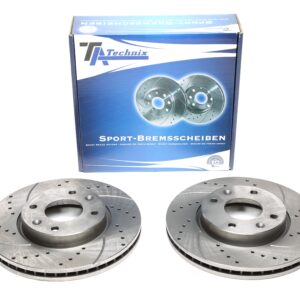 TA Technix Sport Bremsscheiben Satz Vorderachse passend für Hyundai Elantra / Elantra Stufenheck / Sonata IV / Kia Magentis