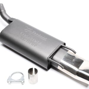 TA Technix Sportendschalldämpfer 70x140mm DTM passend für Opel Corsa B