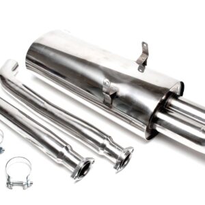 TA Technix Edelstahlanlage 2x76mm DTM passend für BMW 3er Serie E36 325i