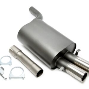 TA Technix Sportendschalldämpfer 2x76mm passend für BMW 5er Serie Touring