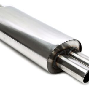 TA Technix Endschalldämpfer 2x76mm rund/gebördelt aus Edelstahlanlage EVOE466A-xx