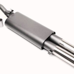 TA Technix Sportendschalldämpfer 2x76mm passend für VW Golf II