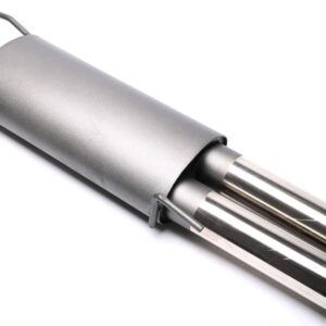 TA Technix Sportendschalldämpfer 2x76mm passend für VW Golf III