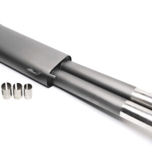 TA Technix Sportendschalldämpfer 2x76mm passend für VW Golf III Variant