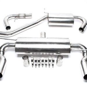 TA Technix Duplex Edelstahlanlage Links+Rechts 2x76mm passend für Audi A3 8P/ VW Golf V 1K