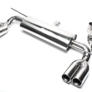 TA Technix Duplex Edelstahl Sportendschalldämpfer Links+Rechts 2x76mm passend für Audi A3 (8P)/ VW Golf V