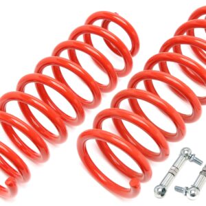 TA Technix Federn Vorderachse 45mm +Koppelstangen Hinterachse (Airmatic) passend für Mercedes Benz E-Klasse S213