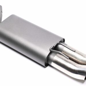 TA Technix Sportendschalldämpfer 2x76mm DTM passend für Renault Twingo I
