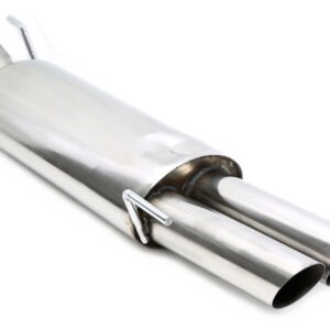 TA Technix Endschalldämpfer 2x76mm aus Rennsportanlage RS3E276SC passend für VW Golf III