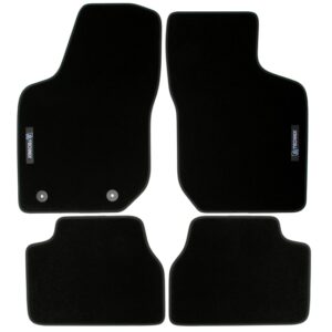 TA Technix Fußmatten Set mit Logo passend für Opel Corsa B Typ S93