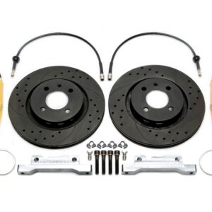 TA Technix 4-Kolben Bremsanlage 280mmx22mm/Upgrade Kit passend für Vorderachse Smart Typ 453