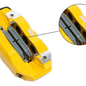 Alternative view of TA Technix 6-Kolben Bremsanlage 280mmx22mm/Upgrade Kit passend für Vorderachse Smart Typ 453