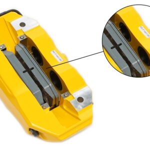 Alternative view of TA Technix 4-Kolben Bremsanlage 280mmx22mm/Upgrade Kit passend für Vorderachse Seat Cordoba/Ibiza II/Inca/Toledo VW Caddy II/Corrado/Golf II+III/Jetta II/Passat/Polo III/Vento