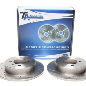 Alternative view of TA Technix Sport Bremsscheiben Satz Hinterachse passend für Nissan 100NX / Almera / Sunny