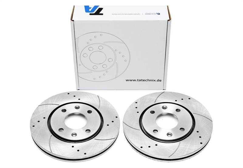 TA Technix Sport Bremsscheiben Satz Vorderachse passend für Peugeot 406 / 406 Break