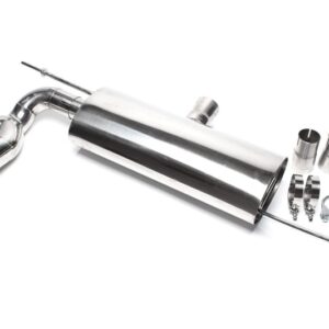 TA Technix Edelstahl Sportendschalldämpfer 2x76mm passend für Audi A3 (8P)/ VW Golf V