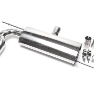 TA Technix Edelstahl Sportendschalldämpfer 2x76mm passend für Audi A3 (8P)/ VW Golf V