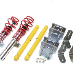 TA Technix Gewindefahrwerk mit 1006-1105kg Vorderachslast passend für VW Caddy III