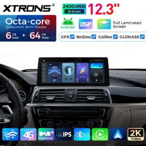 12.3" Android 14 Car Stereo for BMW 3/4 Series M3 M4 LHD NBT (2013-2016) – Bild 13