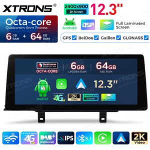 12.3" Android 14 Car Stereo for BMW 3/4 Series M3 M4 LHD NBT (2013-2016) – Bild 6