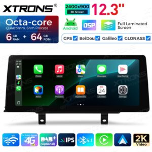 12.3" Android 14 Car Stereo for BMW 3/4 Series M3 M4 LHD NBT (2013-2016) – Bild 7