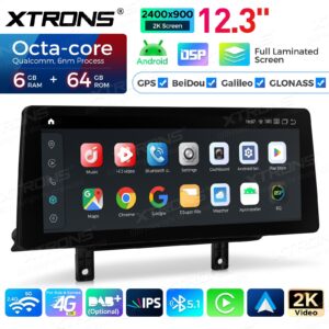 12.3" Android 14 Car Stereo for BMW 3/4 Series M3 M4 LHD NBT (2013-2016) – Bild 9