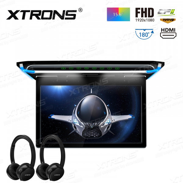 Xtrons CM156HDD 15,6 Zoll TFT Monitor Auto-Dachhimmel HDMI 1080P Video